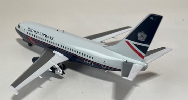 航空機・ヘリコプター British Airways B737-200 G-BKYG