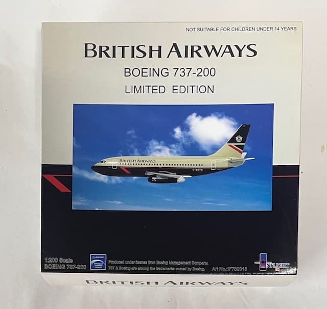 航空機・ヘリコプター British Airways B737-200 G-BKYG