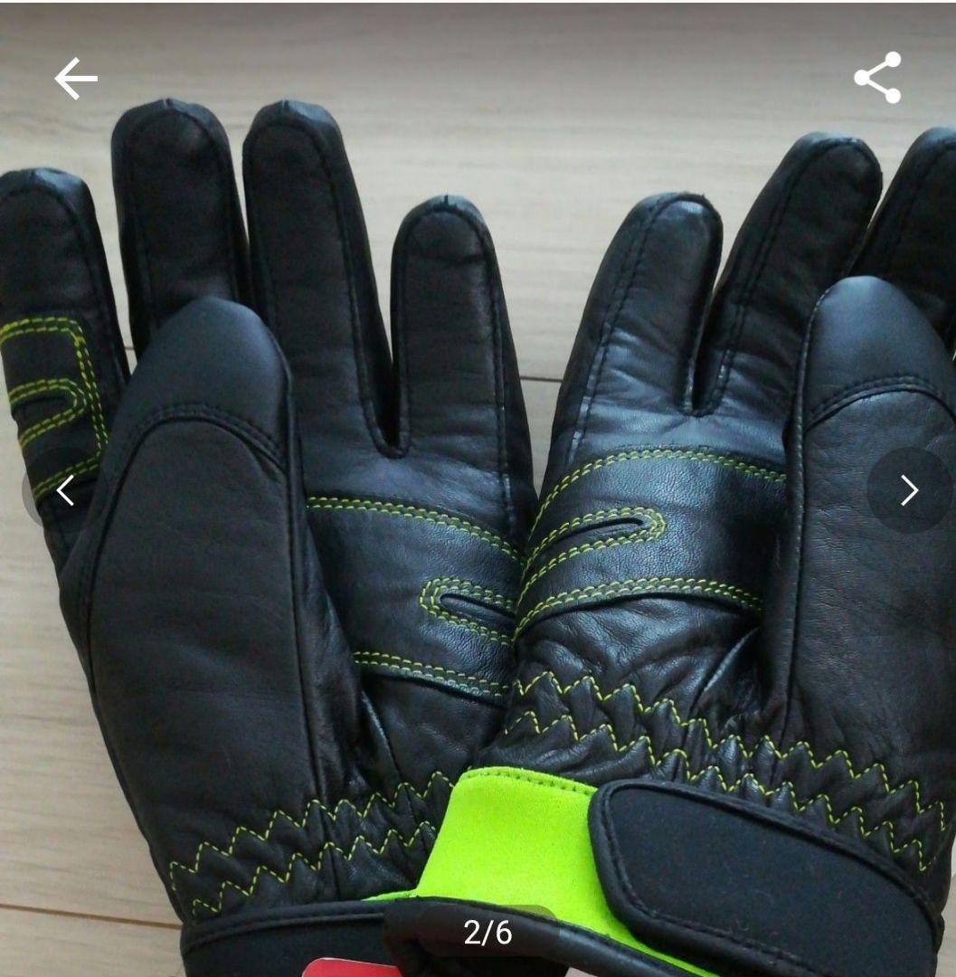 ☆値下げ☆新品未使用reuschロイッシュ本皮スキーグローブ Sサイズ　おまけ付