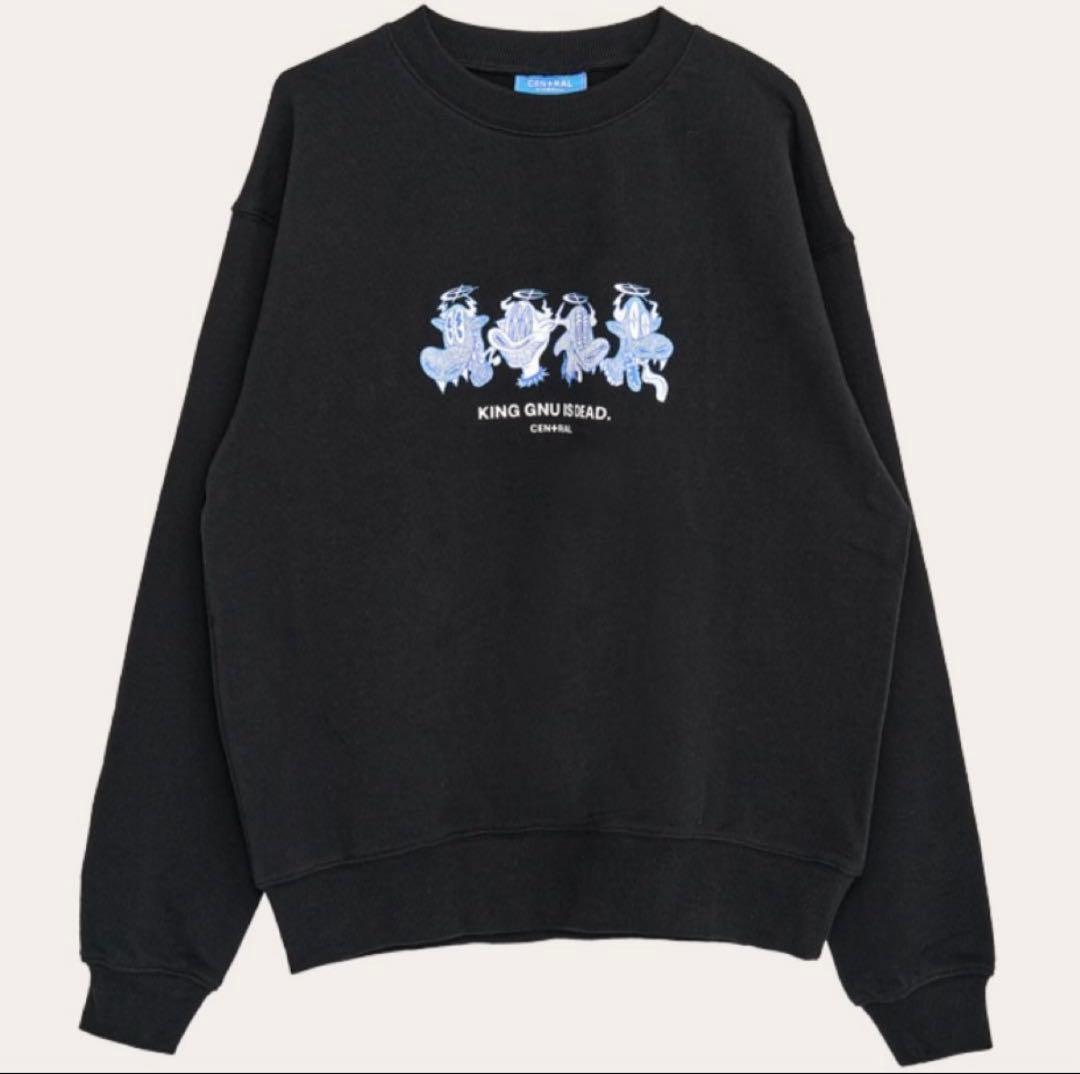 King Gnu KG IS DEAD SWEATSHIRT ブラック S