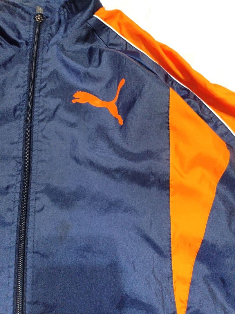 PUMA プーマ ジャージ ウインドブレーカー セットアップ ネイビー LL L
