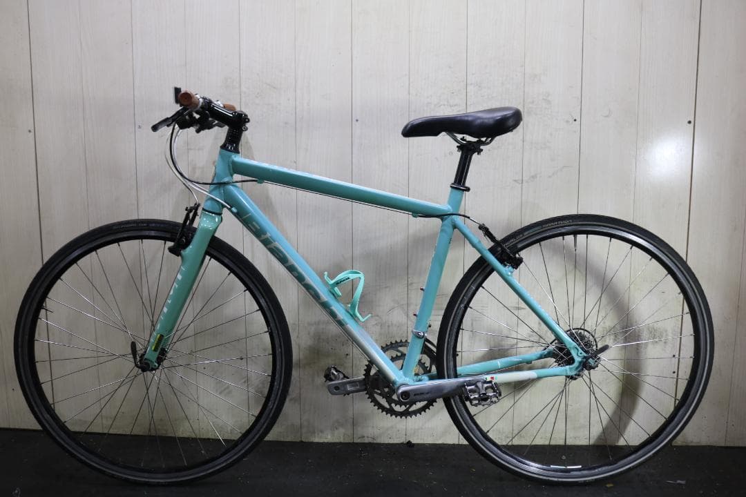 ビアンキ ROMA II 700C アルミ 24速 500mm クロス 水色
