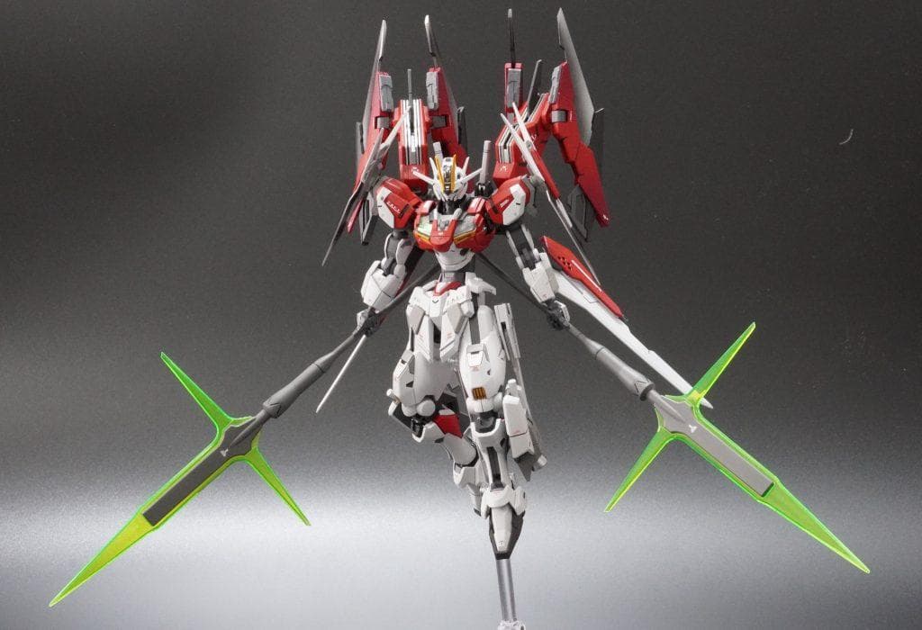 HG ガンダムエアリアルスラッシュカスタム　全塗装・完成品
