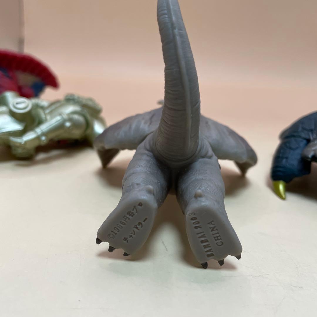 ウルトラマンシリーズ 怪獣フィギュア 6体セット　ソフビ バンダイ ウルト怪獣