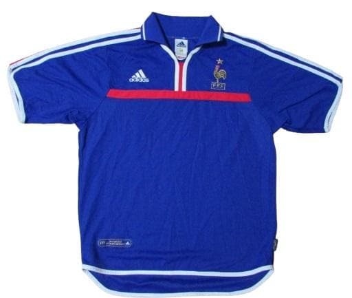 正規品 フランス代表 00/02(H)ユニフォーム Mサイズ adidas
