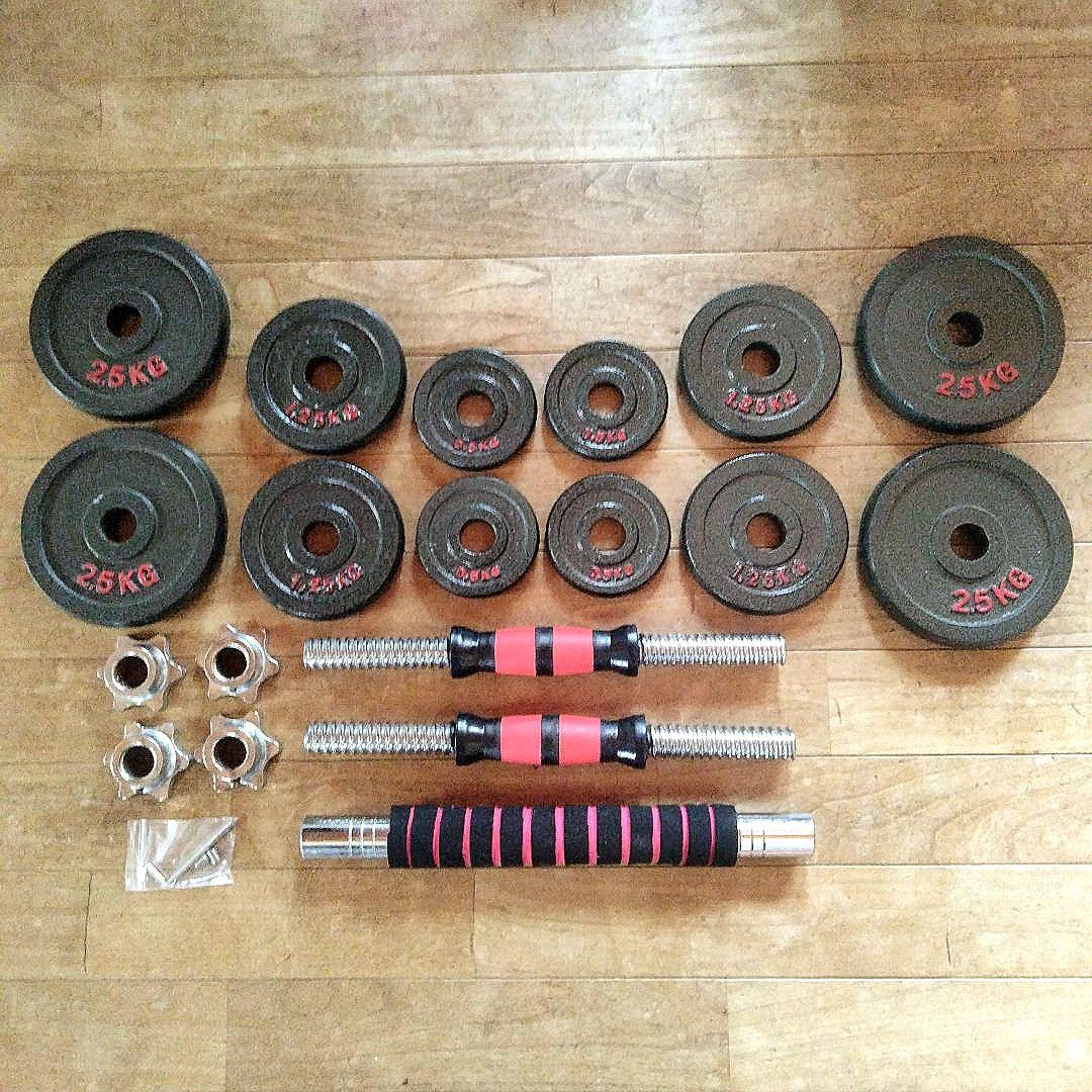 CHROME DUMBELL SET 20KG ダンベル 鉄アレイ ケース付