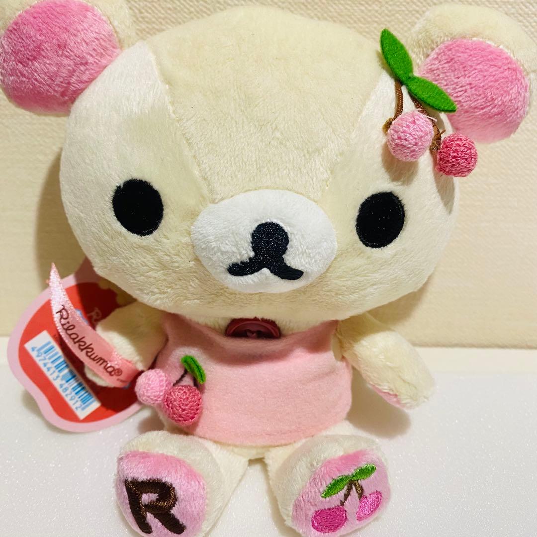 サンエックス/san-x コリラックマ さくらんぼ　ぶどう　ぬいぐるみ ♥︎︎