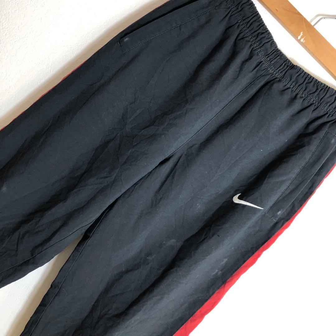00'sVintageストリート Y2K NIKE ジャージ ブラック×レッド
