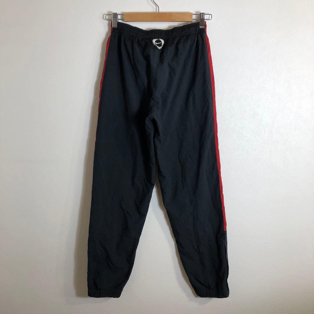 00'sVintageストリート Y2K NIKE ジャージ ブラック×レッド