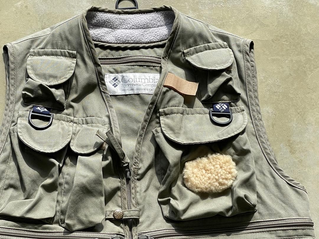 ウェア 90s columbia fisherman vest