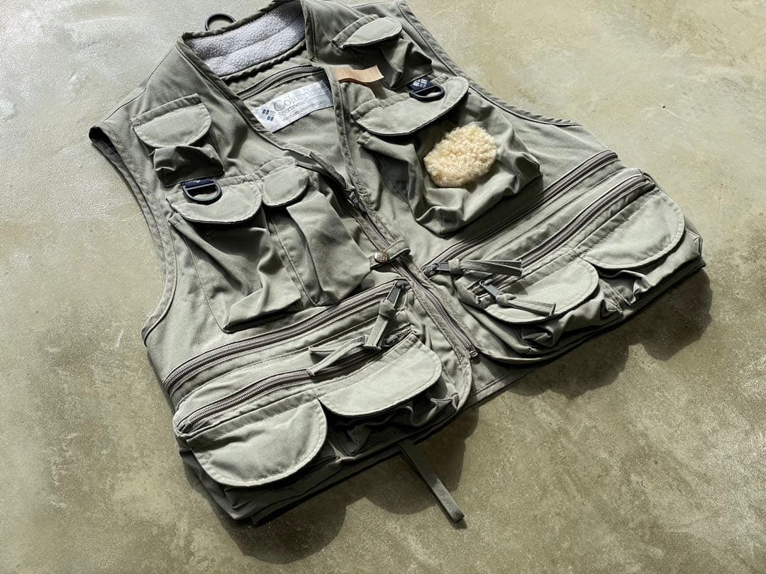 ウェア 90s columbia fisherman vest