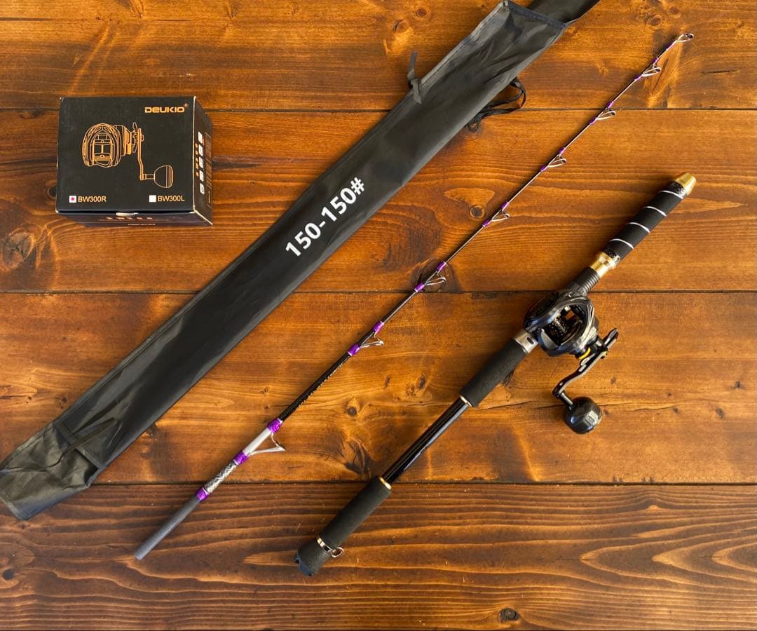 ジギングロッド　S502 スロージギング　5ft ベイトタックル　カーボンロッド