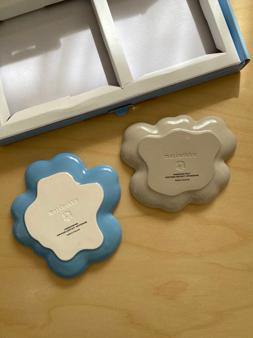 マリメッコ　新品　 Unikko Shape プレートセット