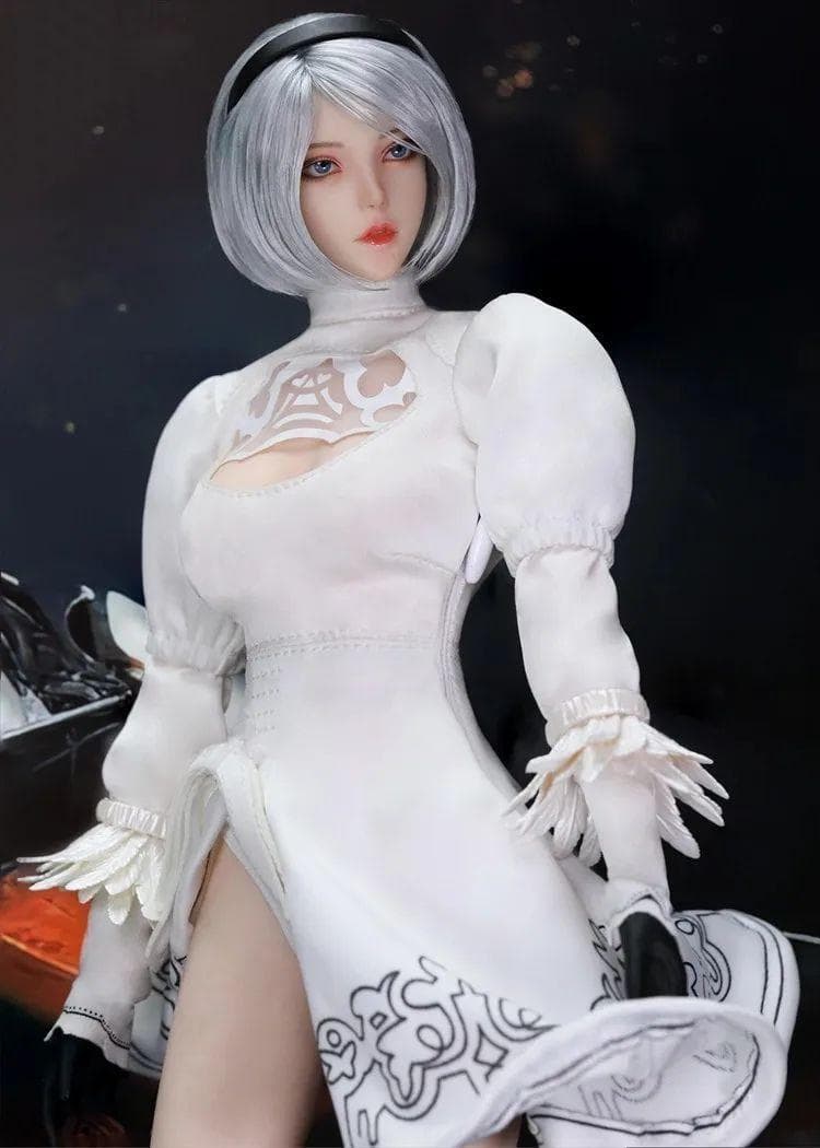 ニーアオートマタ　未開封 2B ホワイト ドールセット　1/6　推奨S10D付