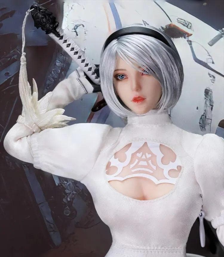 ニーアオートマタ　未開封 2B ホワイト ドールセット　1/6　推奨S10D付