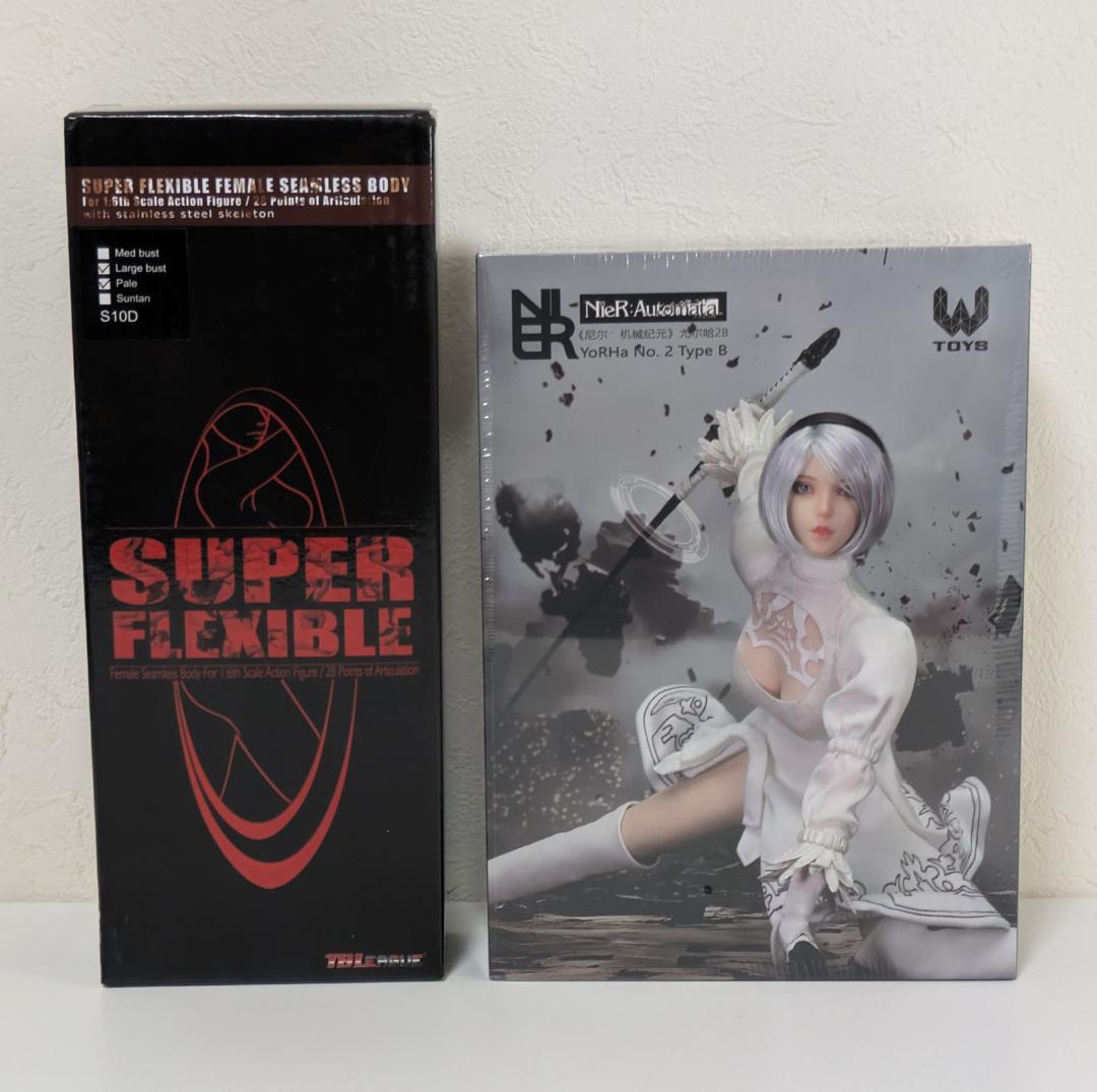 ニーアオートマタ　未開封 2B ホワイト ドールセット　1/6　推奨S10D付