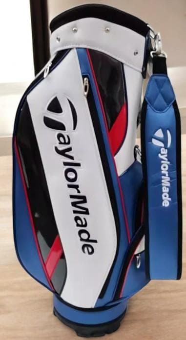 送料無料/新品未使用TaylorMade 新品未使用 キャディバッグトリコロール
