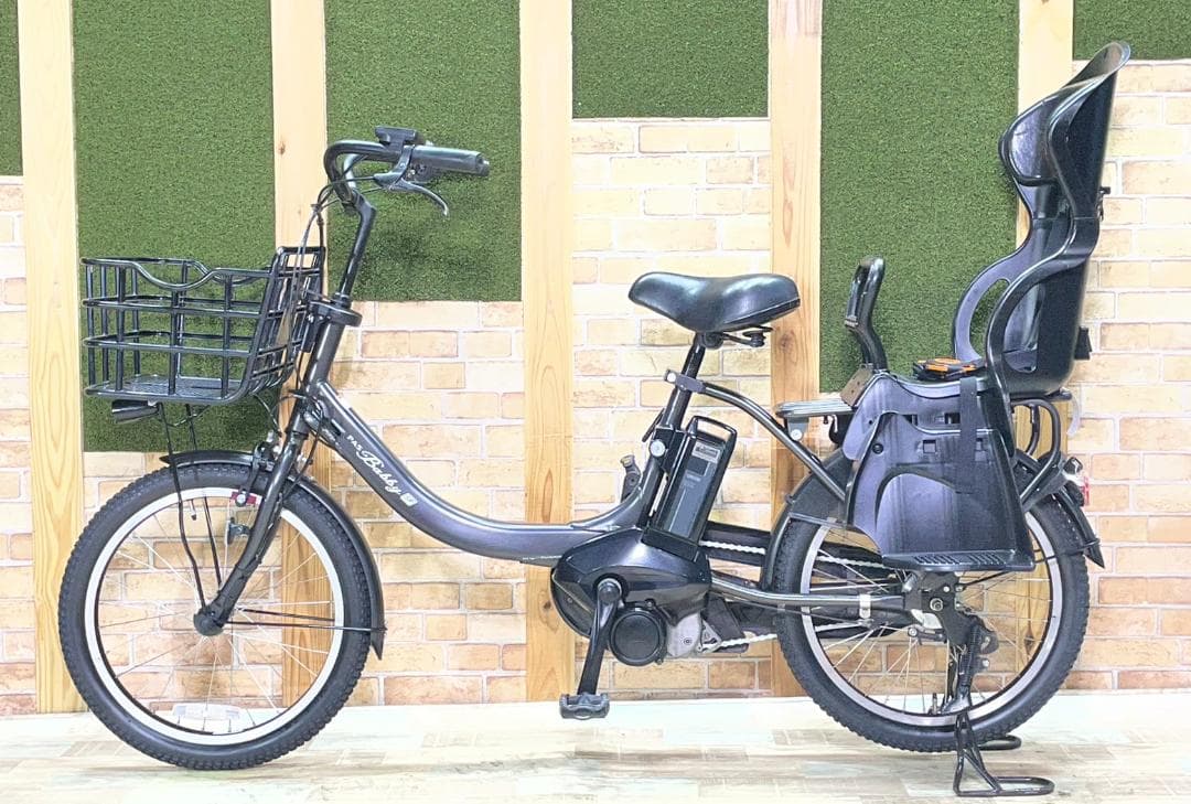 2020ブラック 最高峰バビー ヤマハ 子供乗せ電動アシスト自転車 H3575