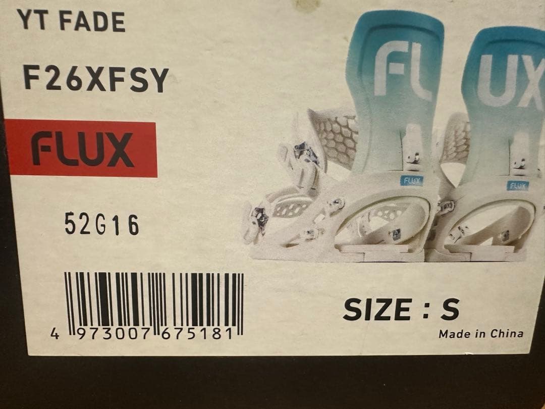 FLUX XF YT FADE Sサイズ
