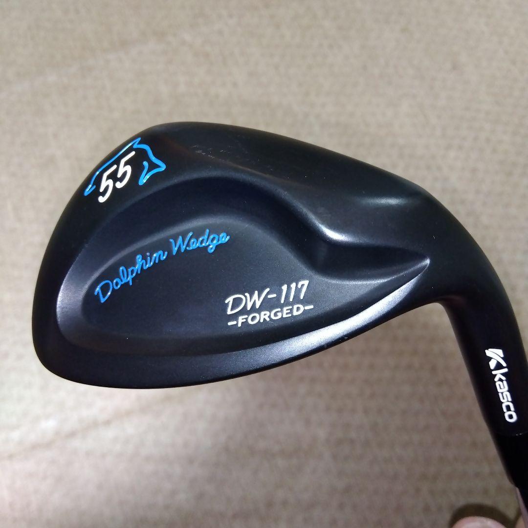 未使用に近いDolphin Wedge DW-117 55度 フォージドウェッジ