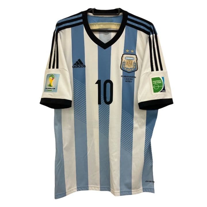 2014 アルゼンチン代表　メッシ　アディダスオフィシャル　ユニフォーム