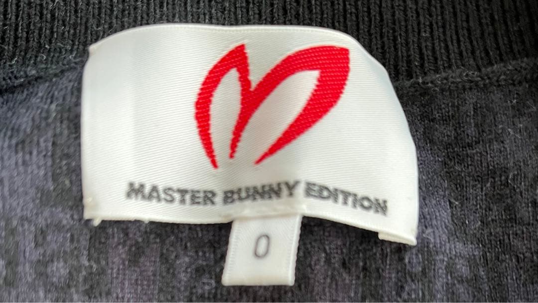 MASTER BUNNY EDITION セーター サイズ0 黒