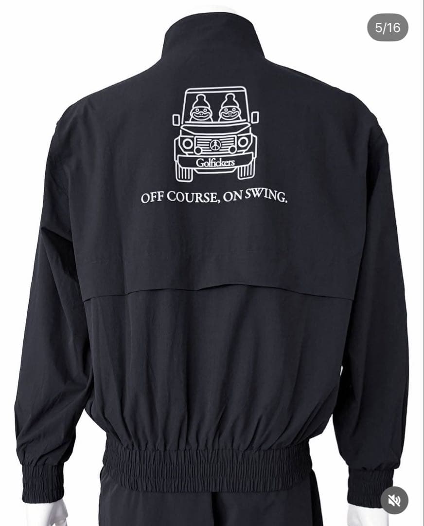 メンズウェア Golfikers [HOLE 596]stretch jacket black