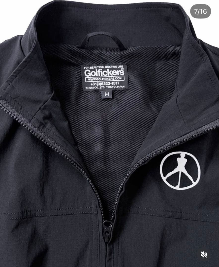 メンズウェア Golfikers [HOLE 596]stretch jacket black