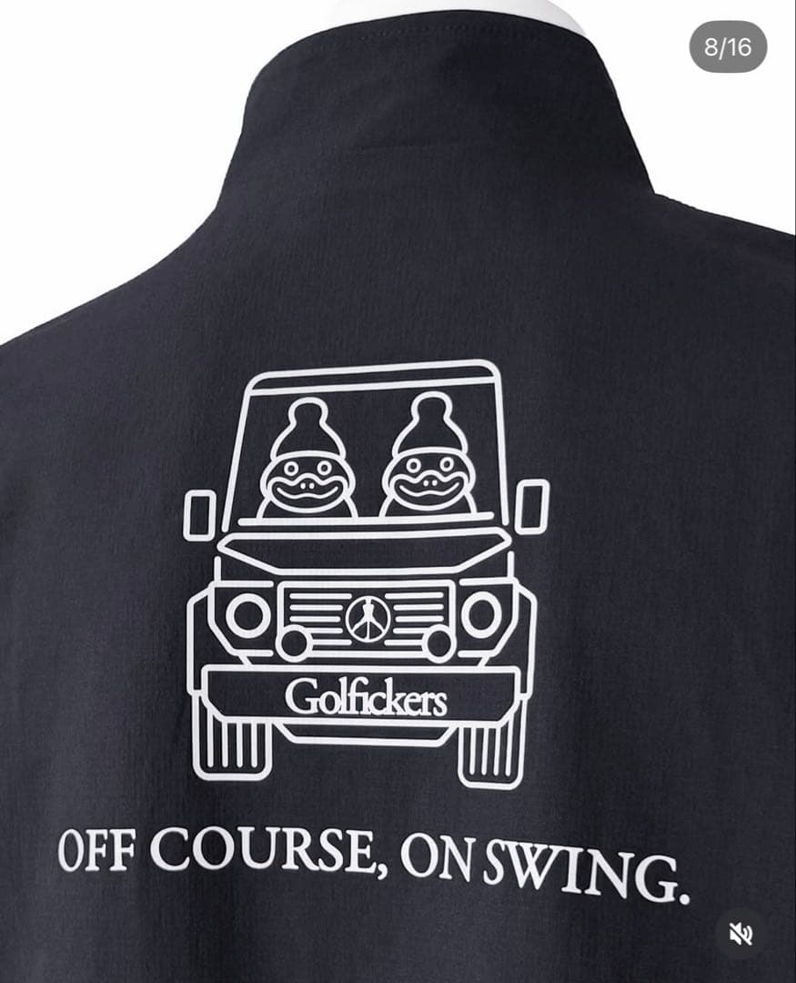 メンズウェア Golfikers [HOLE 596]stretch jacket black
