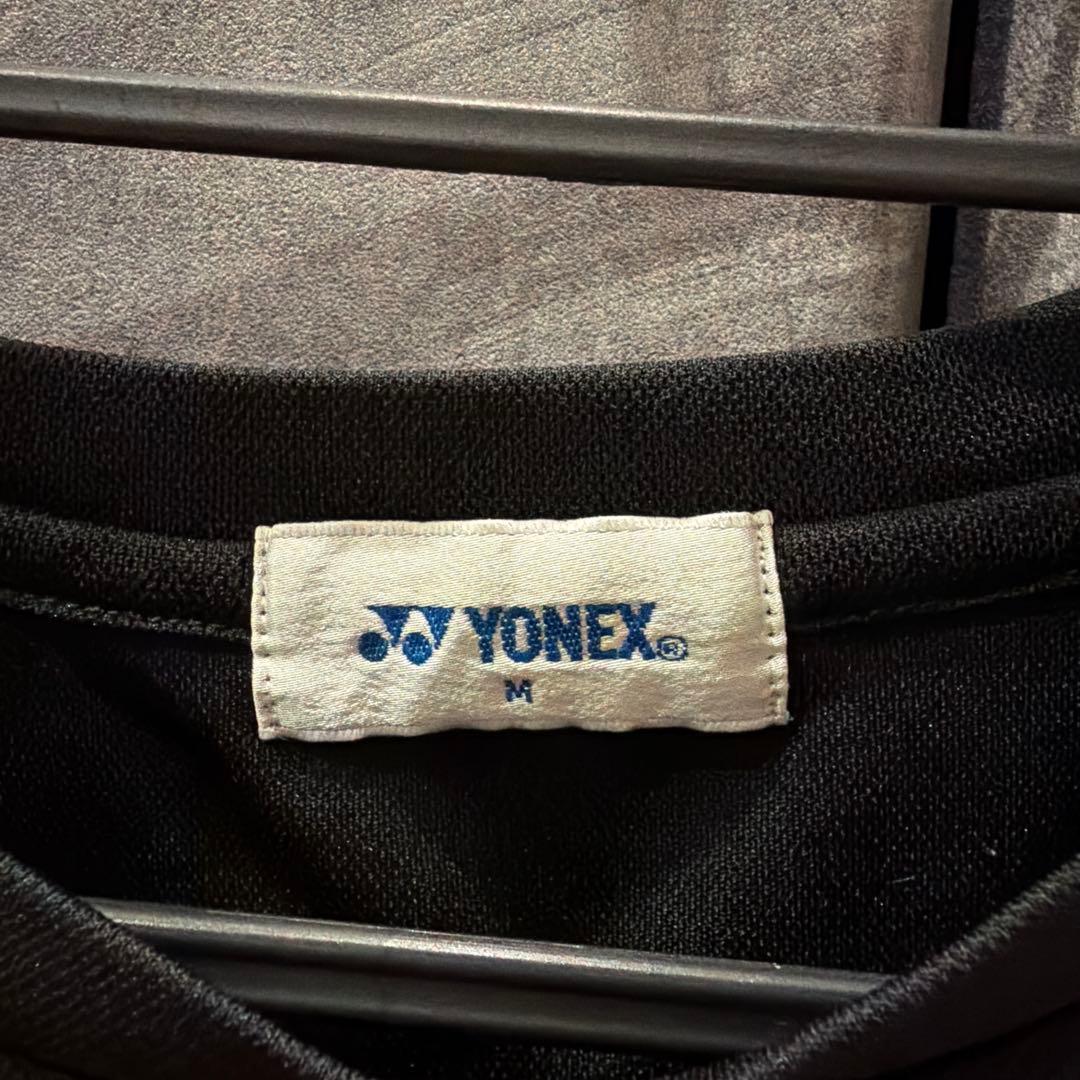 YONEX トナミ ヒョウ柄 Tシャツ M 黒　トナミ 運輸