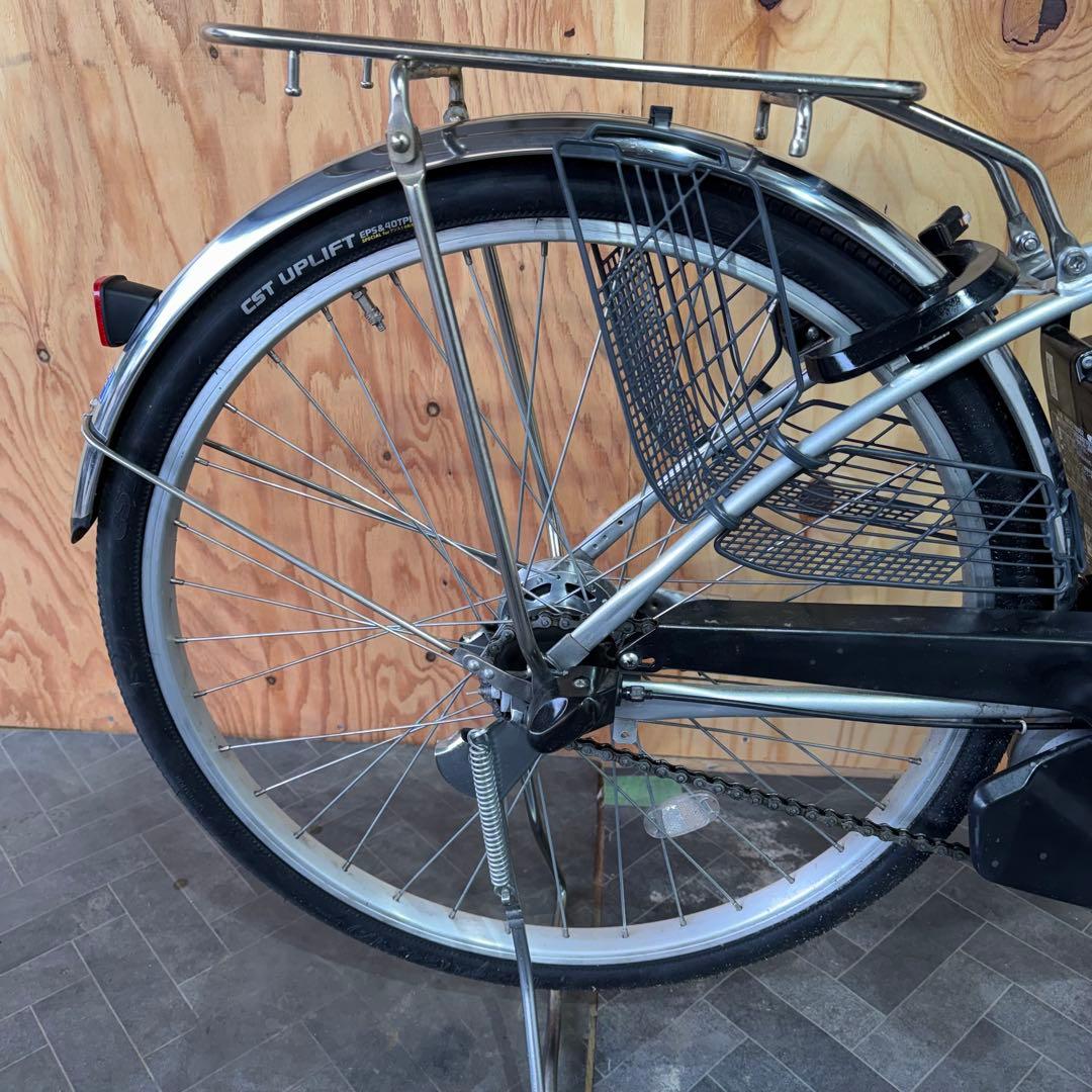 シルバー 電動アシスト自転車 シティタイプ