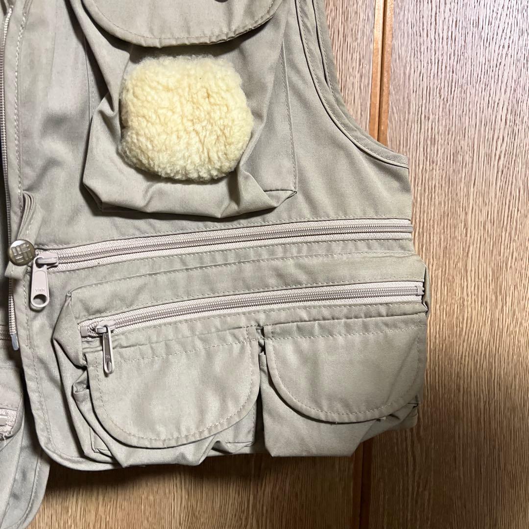 80s Columbia コロンビア　M フィッシングベストベスト　ジャケット
