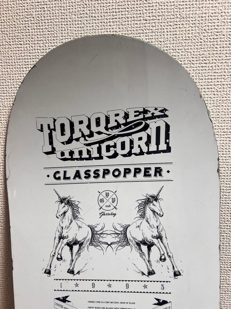 スケートボード TORQREX UNICORN GLASS POPPER 151