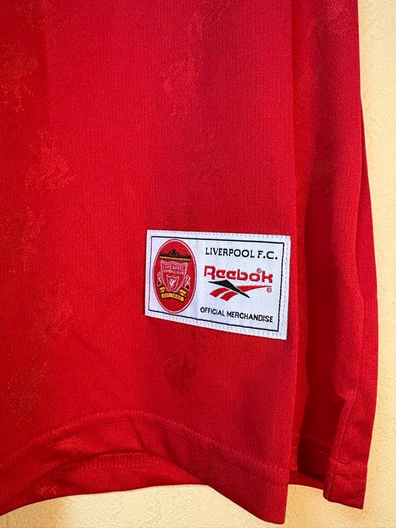 Liverpool FC 95 レッドジャージ Reebok