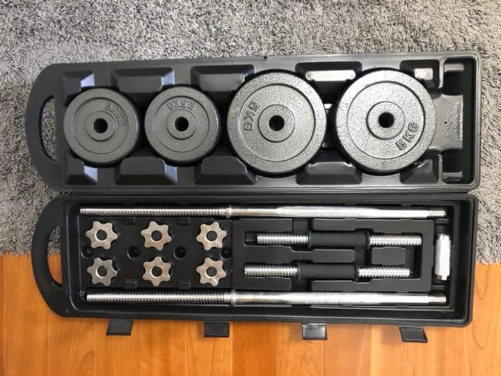 ダンベルセット　可変式　50キロ