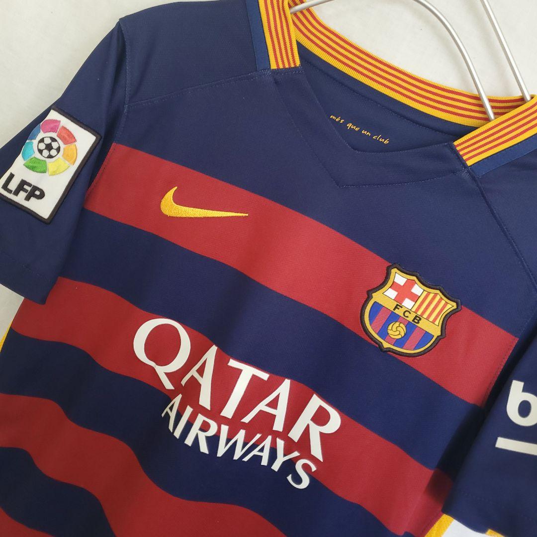 Nike FC Barcelona ユニフォーム ゲームシャツ ボーダ 2015