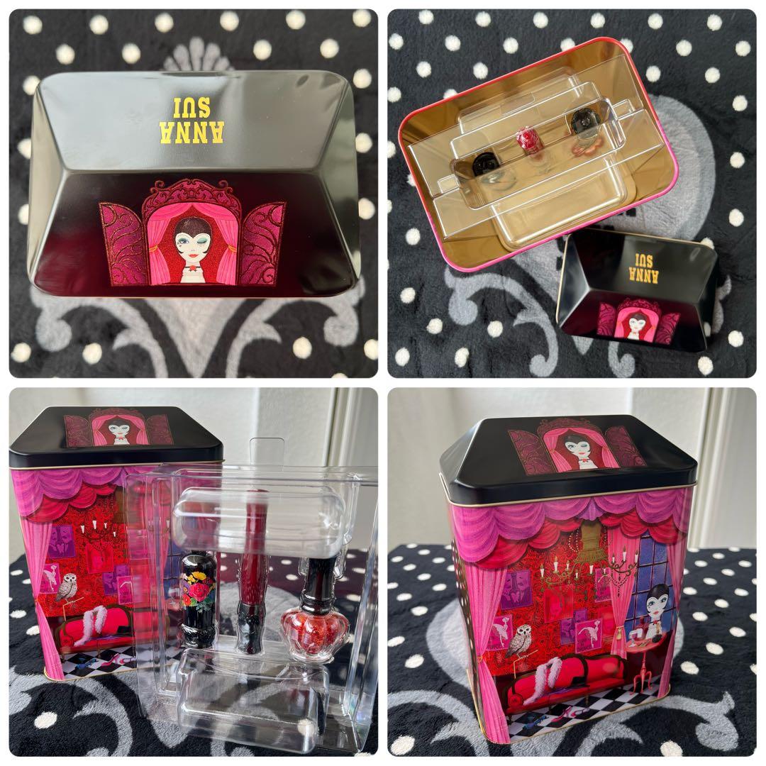 ANNA SUI アナスイ ドーリー メイクアップコフレ 缶 2個セット