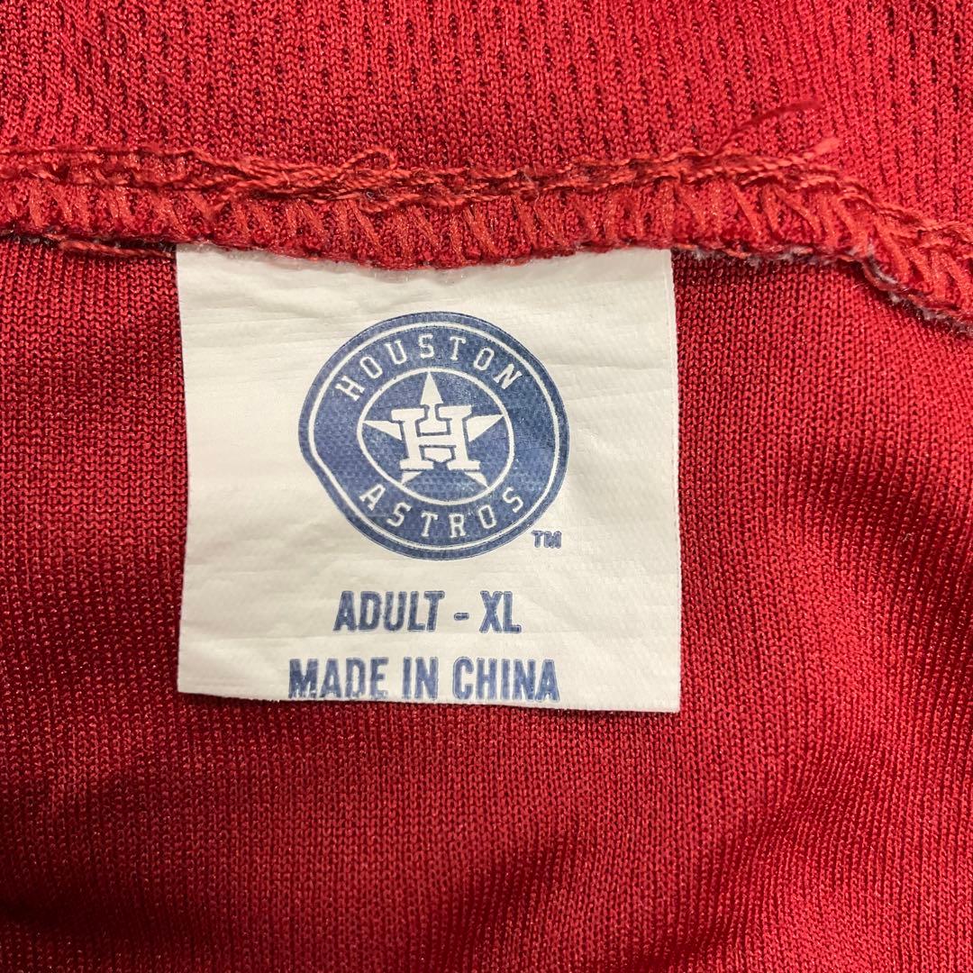 ヒューストン・アストロズ　MLB ユニフォーム　赤　XL　ワグナー【4914