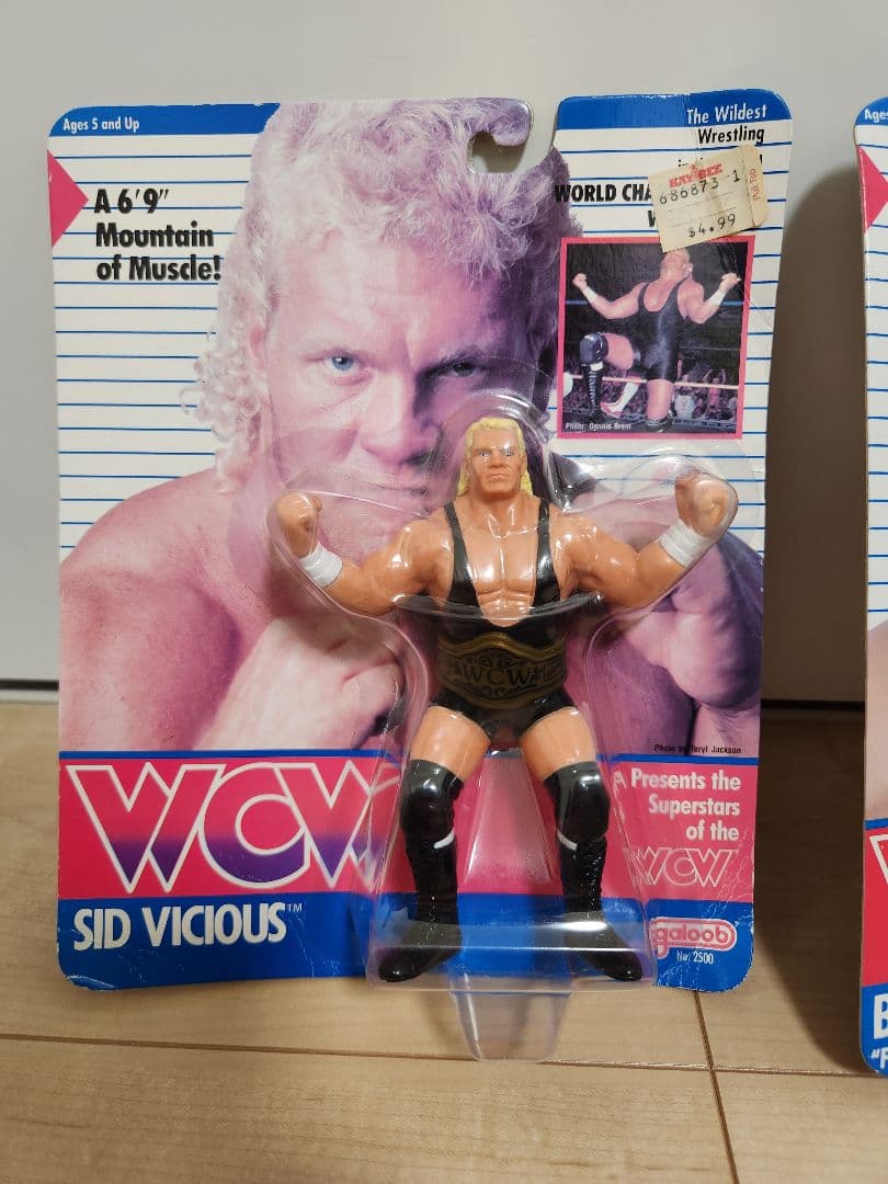 プロレス　WCW フィギュア　wwf wwe galoob