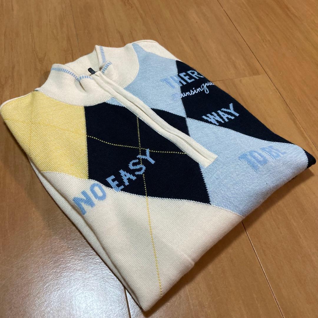 ✨未使用❗️✨Munsingwearハーフジップ メンズニットセーター【L】