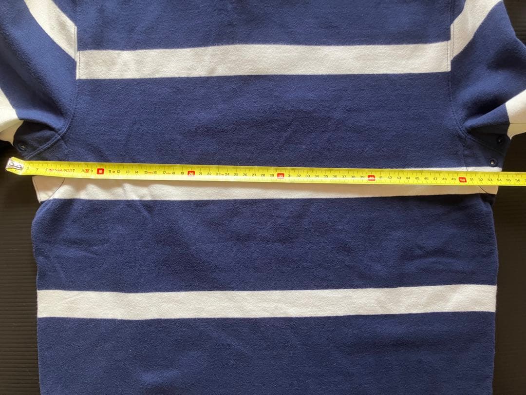 Polo Ralph Lauren ⭐️新品ラガーシャツ⭐️ネイビー/ホワイト⭐️