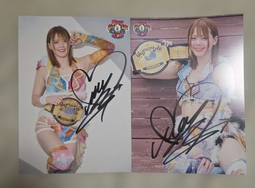マリーゴールド　岩谷麻優　ポートレートセット⑥　女子プロレス