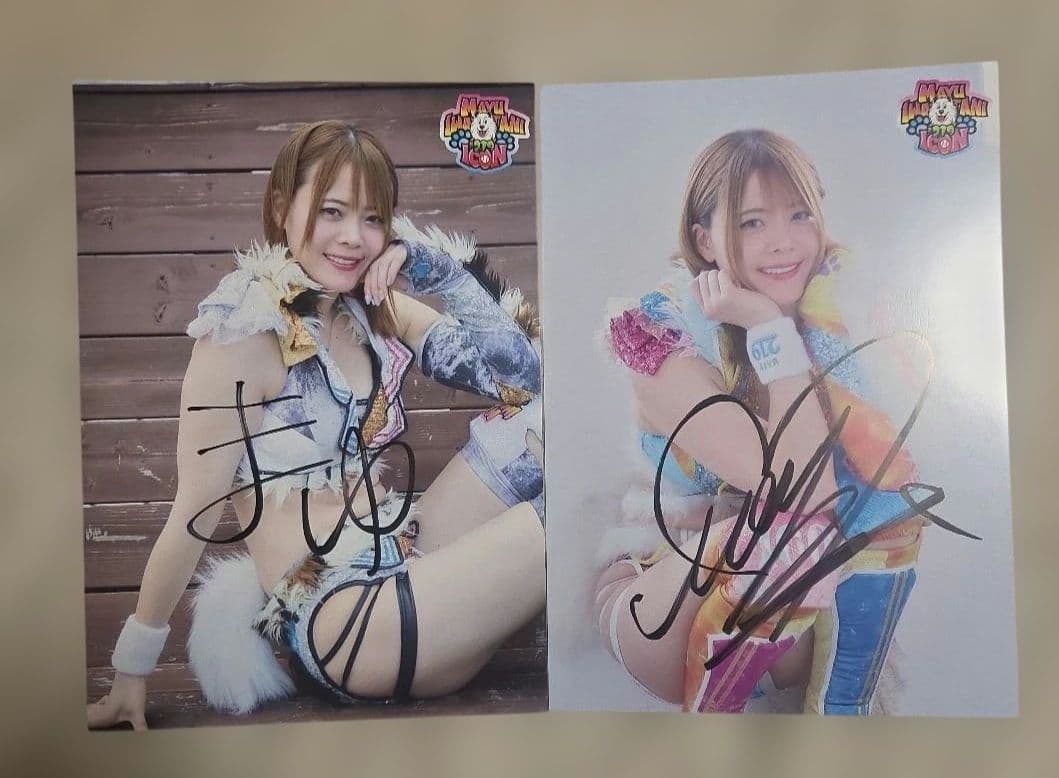 マリーゴールド　岩谷麻優　ポートレートセット⑥　女子プロレス