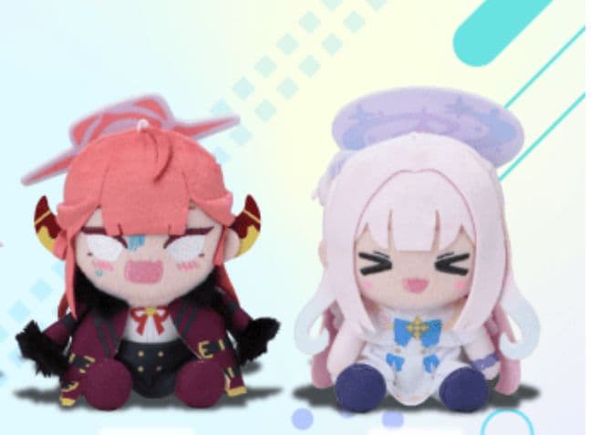 セガUFO限定　ブルーアーカイブ　ミニぬいぐるみ　アル　ミカ