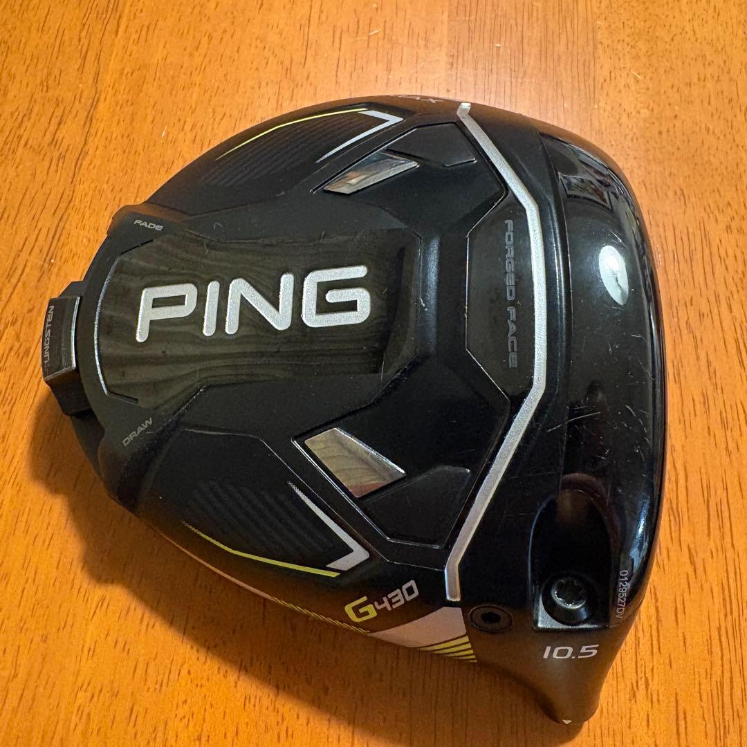 PING G430 MAX ドライバー 10.5° ヘッド, カバー, レンチ
