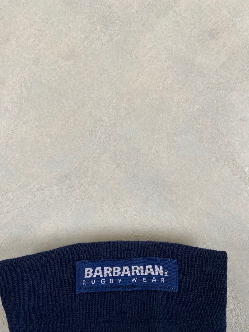 美品 BARBARIAN 七分袖 ラガーシャツ M LADIES てんとう虫