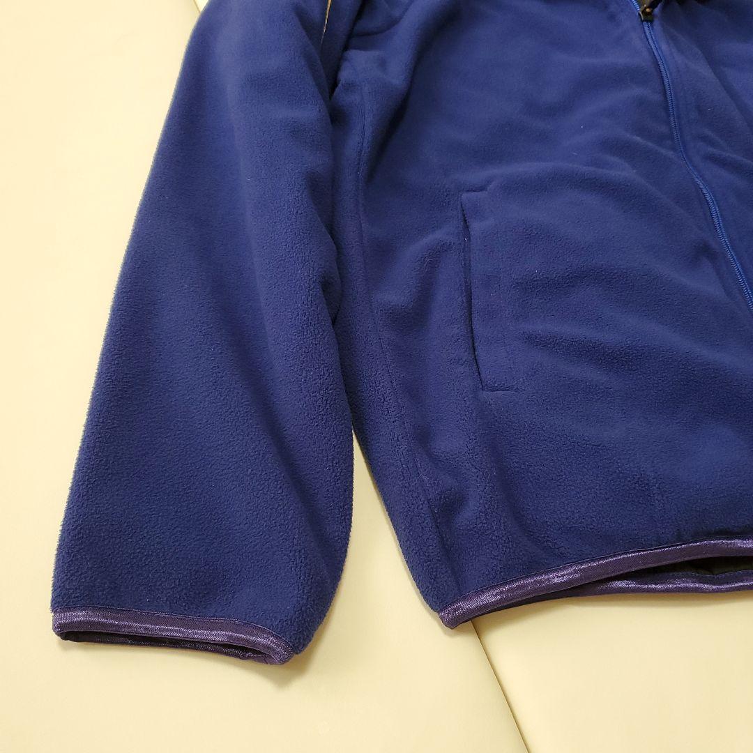 美品 ミズノプロ MizunoPro フリース ジップアップ ジャケット 青 L