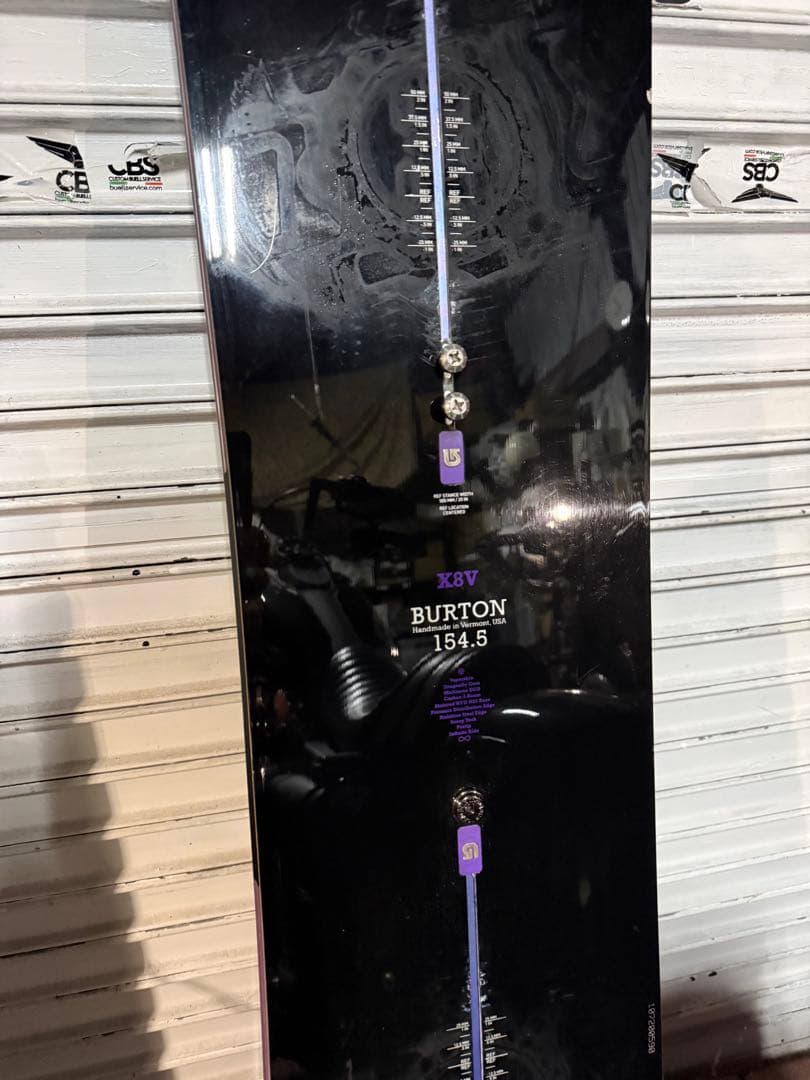 BURTON X8V スノーボード 154.5cm