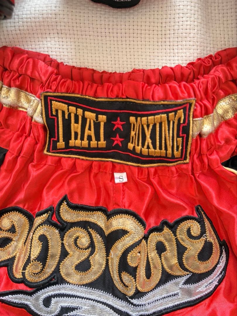 THAI KICKING ムエタイショーツとグローブセット