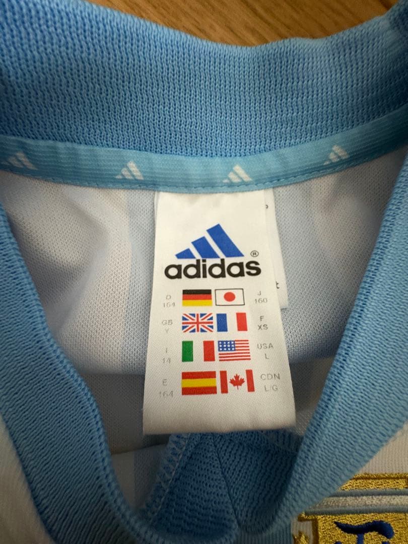 サッカーアルゼンチン代表ユニフォーム